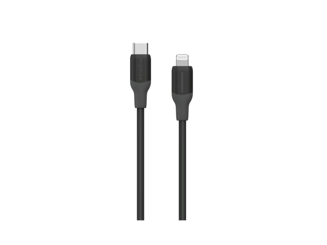 Buy Momax 1-Link Flow 35W USB-C to Lightning Cable 1.2M Fast Charging in Qatar Buy Momax 1-Link Flow 35W USB-C to Lightning Cable 1.2M Fast Charging in Qatar
